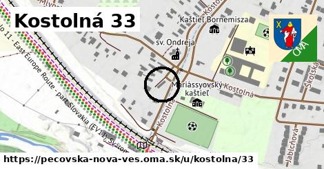 Kostolná 33, Pečovská Nová Ves