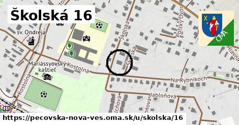 Školská 16, Pečovská Nová Ves