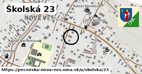 Školská 23, Pečovská Nová Ves
