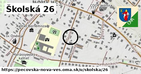 Školská 26, Pečovská Nová Ves