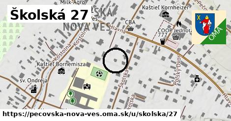 Školská 27, Pečovská Nová Ves