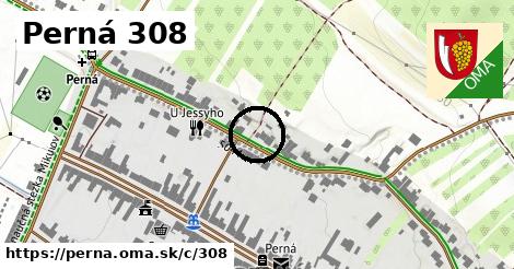 Perná <span class="supisne">308</span>