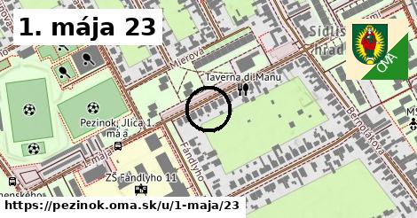 1. mája 23, Pezinok