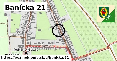Banícka 21, Pezinok