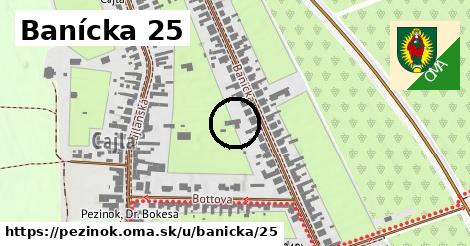 Banícka 25, Pezinok