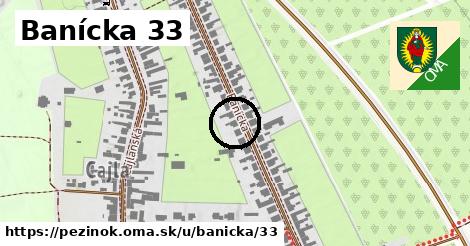 Banícka 33, Pezinok