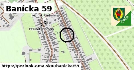 Banícka 59, Pezinok