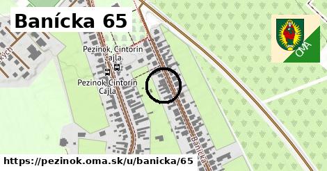 Banícka 65, Pezinok