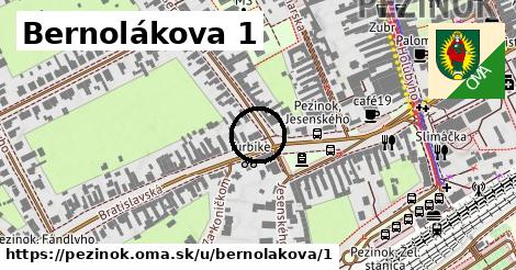 Bernolákova 1, Pezinok