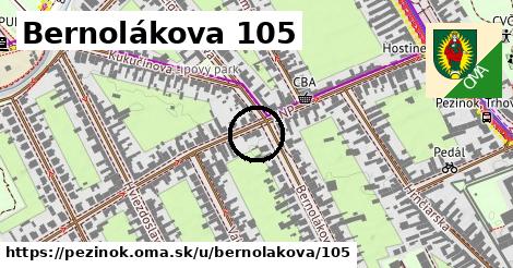 Bernolákova 105, Pezinok