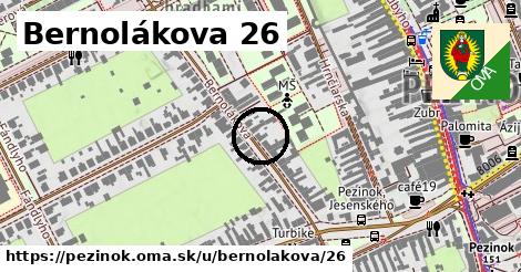 Bernolákova 26, Pezinok