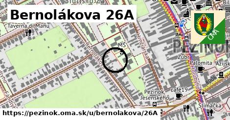Bernolákova 26A, Pezinok