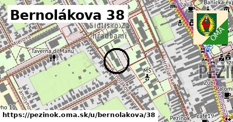 Bernolákova 38, Pezinok
