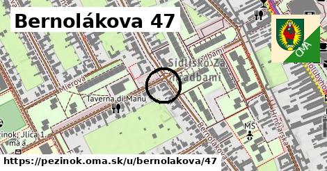 Bernolákova 47, Pezinok