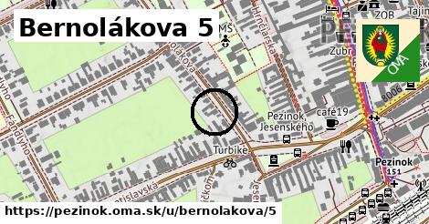 Bernolákova 5, Pezinok