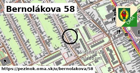 Bernolákova 58, Pezinok