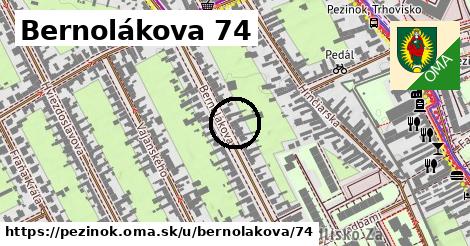 Bernolákova 74, Pezinok