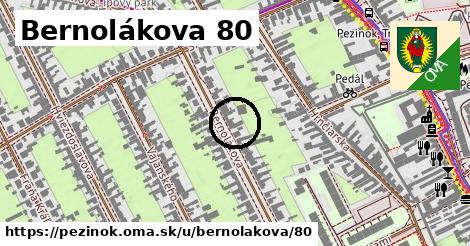 Bernolákova 80, Pezinok