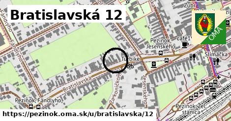 Bratislavská 12, Pezinok