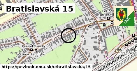 Bratislavská 15, Pezinok