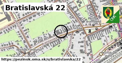 Bratislavská 22, Pezinok