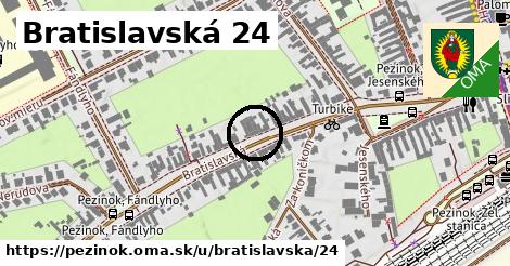 Bratislavská 24, Pezinok