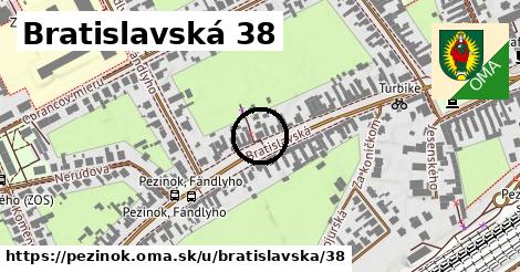 Bratislavská 38, Pezinok