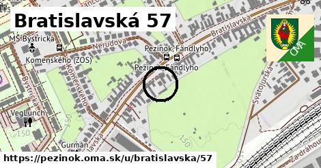 Bratislavská 57, Pezinok