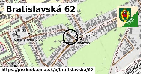 Bratislavská 62, Pezinok