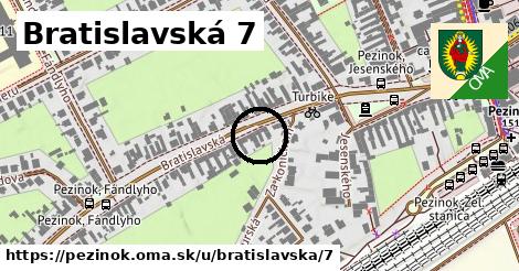 Bratislavská 7, Pezinok