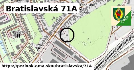 Bratislavská 71A, Pezinok