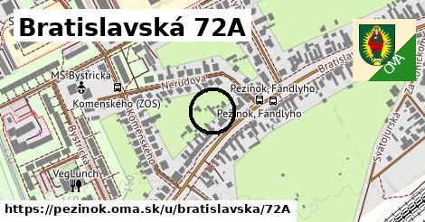 Bratislavská 72A, Pezinok