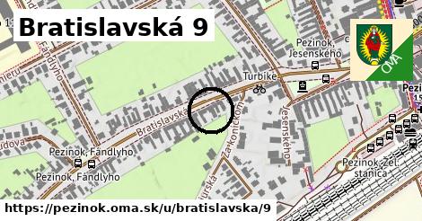 Bratislavská 9, Pezinok