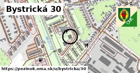 Bystrická 30, Pezinok