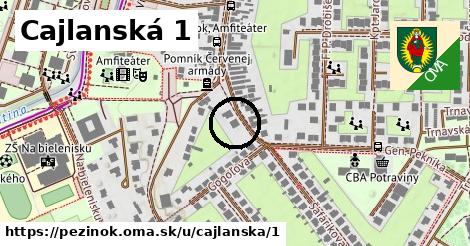 Cajlanská 1, Pezinok