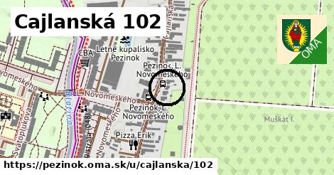 Cajlanská 102, Pezinok