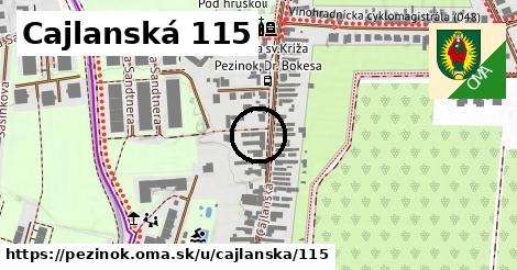 Cajlanská 115, Pezinok