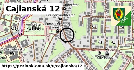 Cajlanská 12, Pezinok