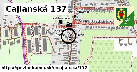 Cajlanská 137, Pezinok