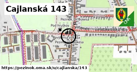 Cajlanská 143, Pezinok