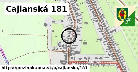 Cajlanská 181, Pezinok