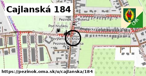 Cajlanská 184, Pezinok