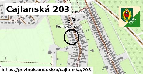 Cajlanská 203, Pezinok