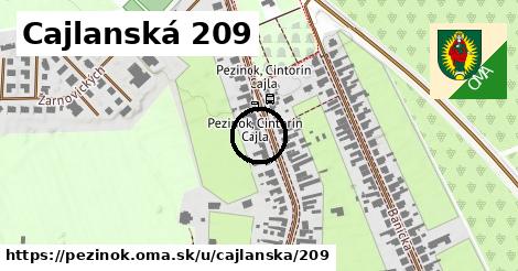 Cajlanská 209, Pezinok