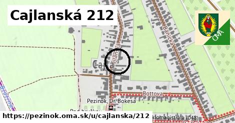 Cajlanská 212, Pezinok