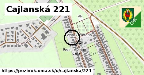 Cajlanská 221, Pezinok