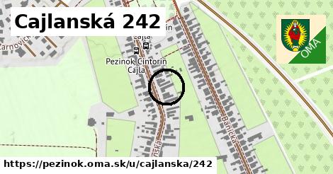 Cajlanská 242, Pezinok