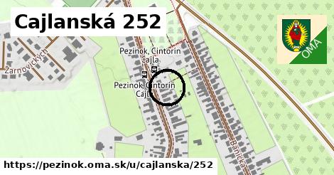 Cajlanská 252, Pezinok