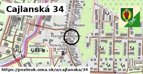 Cajlanská 34, Pezinok