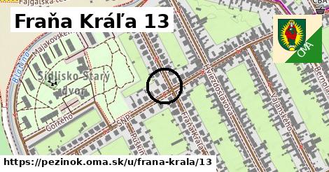 Fraňa Kráľa 13, Pezinok